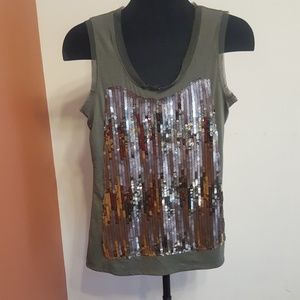 Sequin top